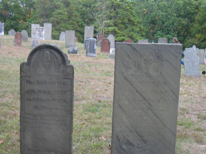 Isaac and Sarah Holt's Graves, Willington, CT