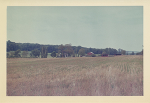 Site of Howard LaRue's farm